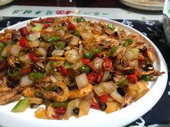 辣炒虾-一块豆腐·海鲜·家常菜(李沧书院路店)