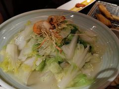 腐皮杭白菜-老头儿油爆虾·知味杭州(爱琴海购物中心)