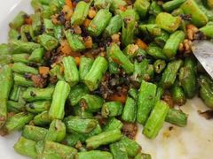榄角肉碎炒四季豆-海宝酒家(中山四路店)