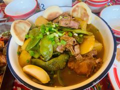 排骨炖豆角-闯关东东北农家菜(崂山石老人店)