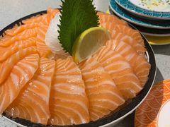 挪威三文鱼刺身-万岁寿司(万国店)