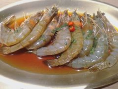 开背生虾-街角等你.大连海鲜烧烤(西安路店)