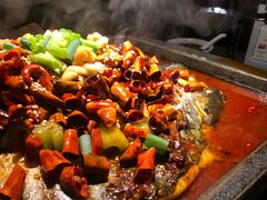 -探鱼·鲜青椒爽麻烤鱼(广州南沙万达广场店)