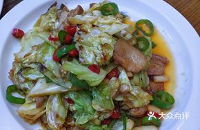 Pork Belly Stir-Fried with Cabbage