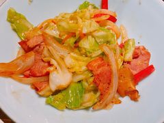 铁板炒培根卷心菜-阿吾罗日本料理(K11艺术中心店)