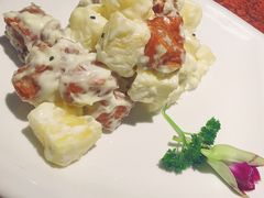 菠萝油条虾-绿茶餐厅(蓝色港湾店)