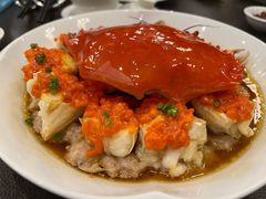 和乐蟹蒸手剁肉饼-广州文华东方酒店·江-由辉师傅主理