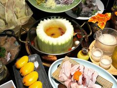 -得意咚瓜·顺德鱼生·冬瓜盅火锅