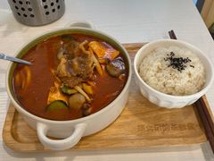 韩式大酱豆腐牛肉锅-箪食记(汉口路店)