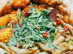 脊骨芸豆锅-满兴咱妈烀饼铁锅炖(兰州北街店)