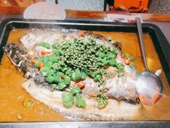 -探鱼·鲜青椒爽麻烤鱼(苏宁广场店)