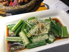 清酌秋葵-小菜园新徽菜(合肥之心城店)