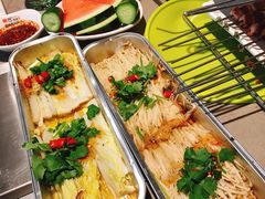 锡纸盒金针菇-丰茂烤串(钦州北路店)