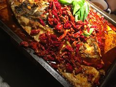 -探鱼·鲜青椒爽麻烤鱼(广州花都来又来店)
