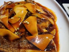 温式黄鱼烧年糕-柒园·三十年创意杭帮菜(龙湖滨江天街店)