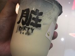 手炒黑糖脏脏茶-LELECHA乐乐茶(上海五角场万达广场店)