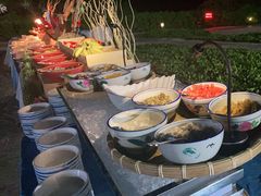 自助调料区-亚龙湾希尔顿自助餐厅·海鲜·烧烤·沙滩BBQ·现场乐队