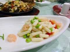 太湖虾仁炒藕芽-品大三(大行宫店)