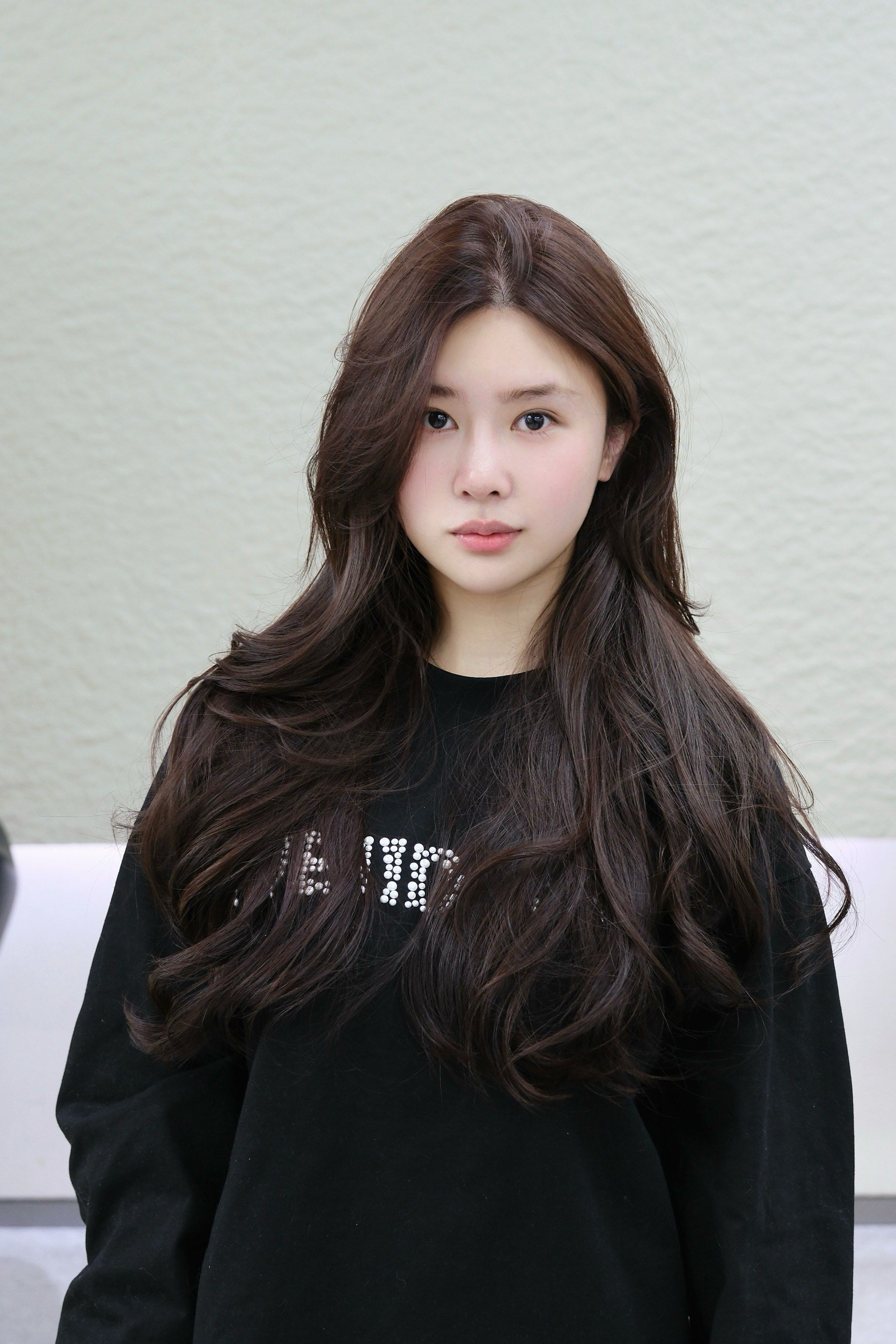 中分长发的简洁