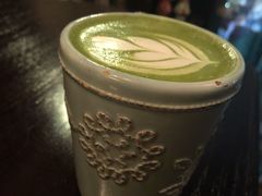 抹茶拿铁-一棵树咖啡馆(泉乐坊店)