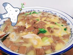 豆汤肥肠血旺-马旺子酒楼