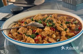 Braised Fish Roe and Fish Bladder