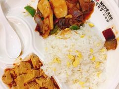 铁板韩式腊肉炒年糕-网易食堂