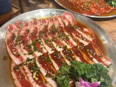 -明洞阿姨·韩式酱蟹烤肉·创意料理(三元桥店)