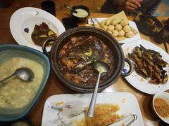 -海派美食·家宴海鲜青岛菜·石锅鲽鱼头(东方城店)