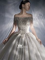 点击看大图 -艾拉·女王婚纱礼服馆