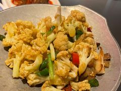 干锅丽水香菇花菜-探花·意境江南菜·唐伯虎文化体验店·松鼠桂鱼(观前店)