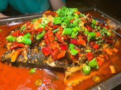 -探鱼·鲜青椒爽麻烤鱼(中天广场店)