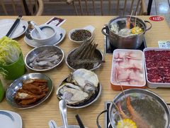 -杨老板·海鲜集市火锅·鲜切牛肉(中防万宝店)