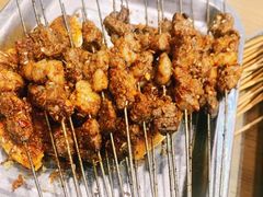 烤肉-秦君宝手擀菠菜面(金花路店)