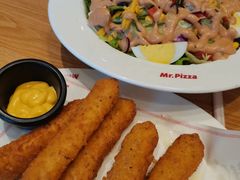 蜂蜜芥末鸡肉棒-米斯特比萨(光华桥凯德MALL天津湾店)