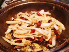 豆豉娃娃菜-绿茶餐厅(深圳龙华天虹购物中心店)