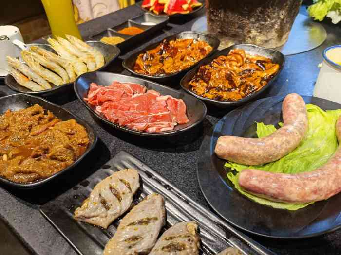 达龙烤肉-"这家烤肉在鼓楼西大街上.比较好找,就别开.