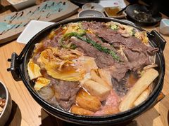 雪花牛肉寿喜锅-隐泉之语日式料理(王府中环店)