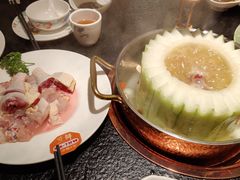 -得意咚瓜·顺德鱼生·冬瓜火锅(深圳首店)