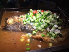 -探鱼·鲜青椒爽麻烤鱼(广州花都来又来店)