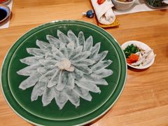 河豚鱼刺身-天正河鲀·河豚亭(大连店)