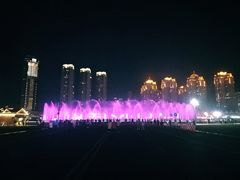 -大连星海广场音乐喷泉