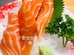 三文鱼刺身-笑纳日本料理(嘉定大融城店)