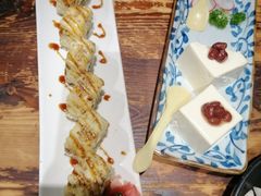 鲜切芒果芝士卷寿司-小川洋风料理(街道口店)