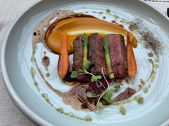 碳烤安格斯西冷牛排-北京古城老院厉晓麟精致菜