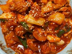 泡菜炒鱿鱼-쌍화점 霜花店·朝鲜族料理(徐家汇店)