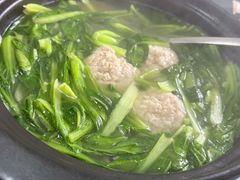 狮子头鸡毛菜汤-沪依小酒馆心意菜