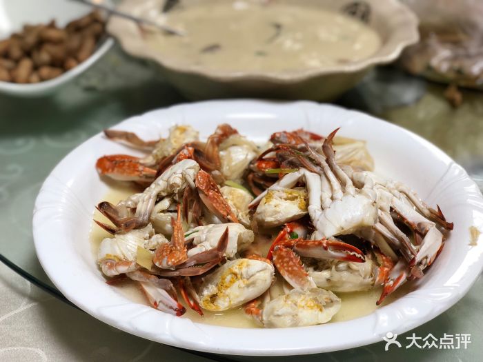 老渔家特色海味馆-梭子蟹-菜-梭子蟹图片-东台市美食-大众点评网