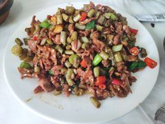 酸豆角炒鸡胗-新新湘菜馆(新中街二条店)