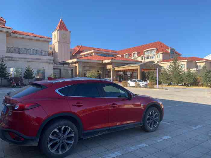 漠河金马饭店-"酒店在漠河县城,离北极村有一个小时的车程.